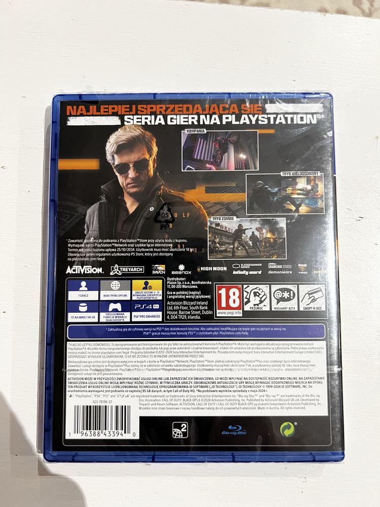 Call of duty black ops 6 ps4/ps5 cod bo6