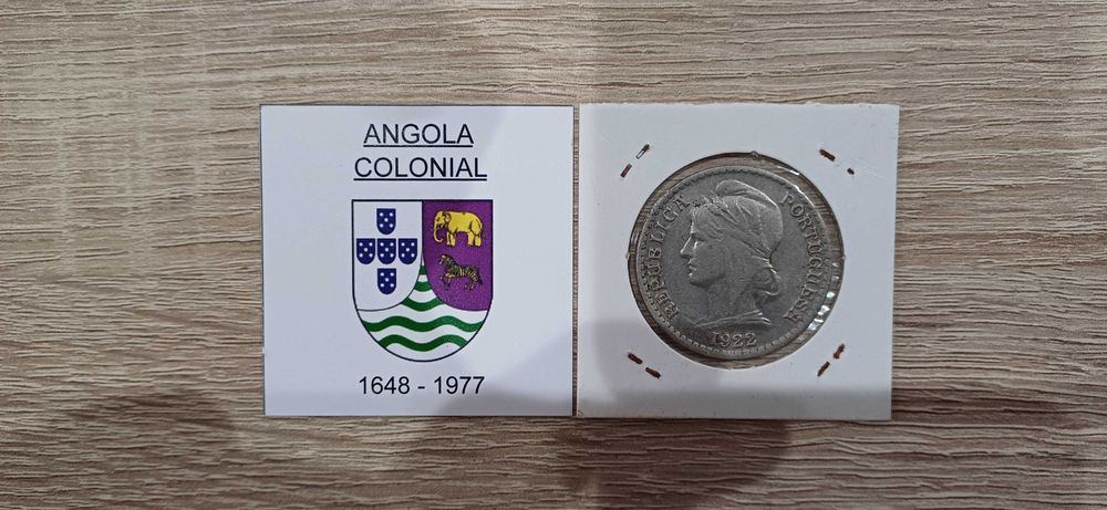 Angola - 50 Centavos - 1923