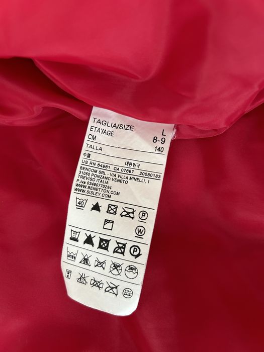 Casaco acolchoado Benetton L 8-9 anos