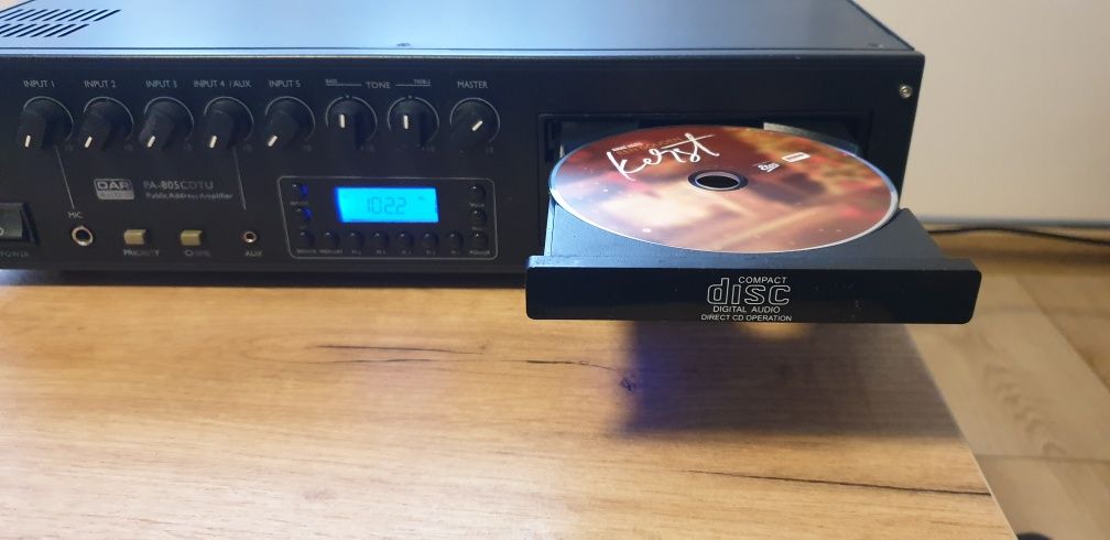 Wzmacniacz Public Address PA-805 CD TU
