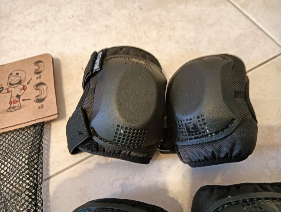 Kit proteção ciclismo criança 3-6 anos