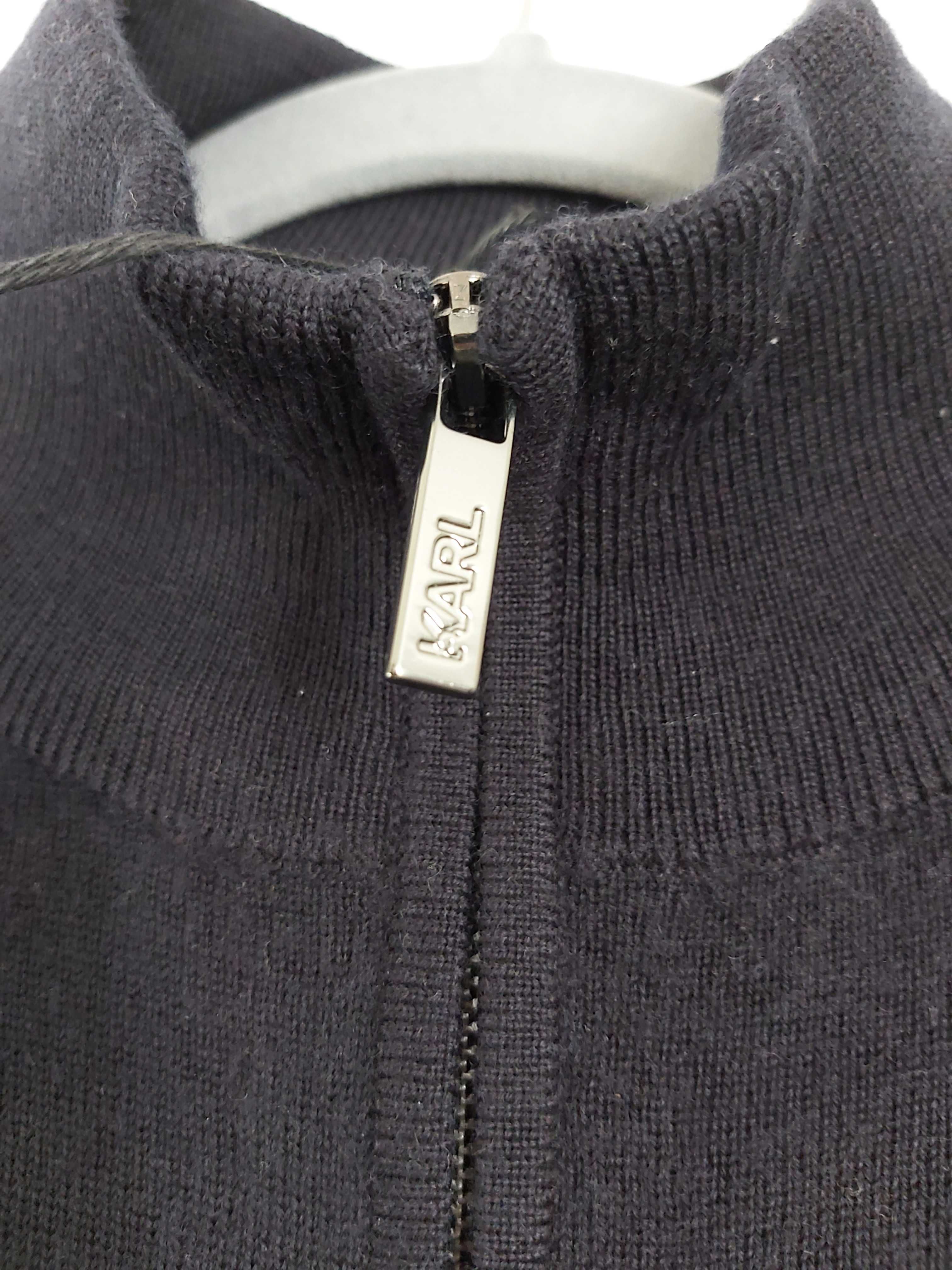 Nowy sweter pulower KARL LAGERFELD merino wool wełna 100% M
