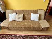 Kanapa wersalka tapczan sofa rozkladana dwuosobowa spania pojemnik
