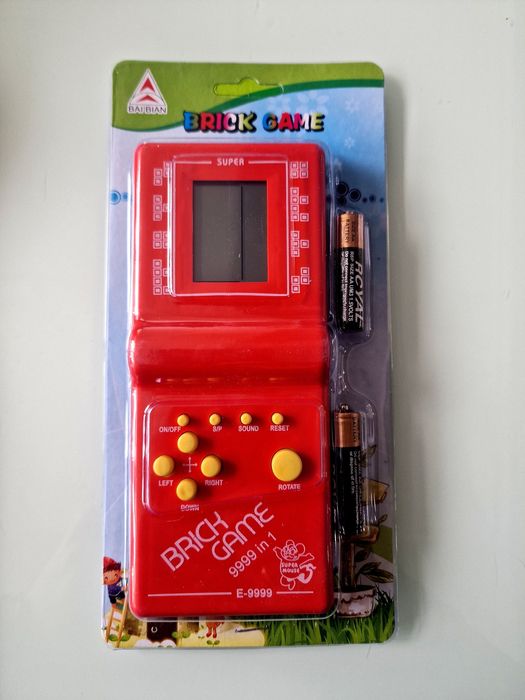 Gra elektroniczna dla dzieci Konsola gierka snake tetris