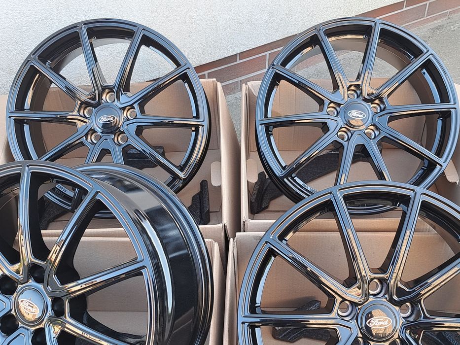 ALUFELGI FORD 17' NOWE 5x108 KUGA Galaxy Focus Mondeo S-Max CZARNE!!