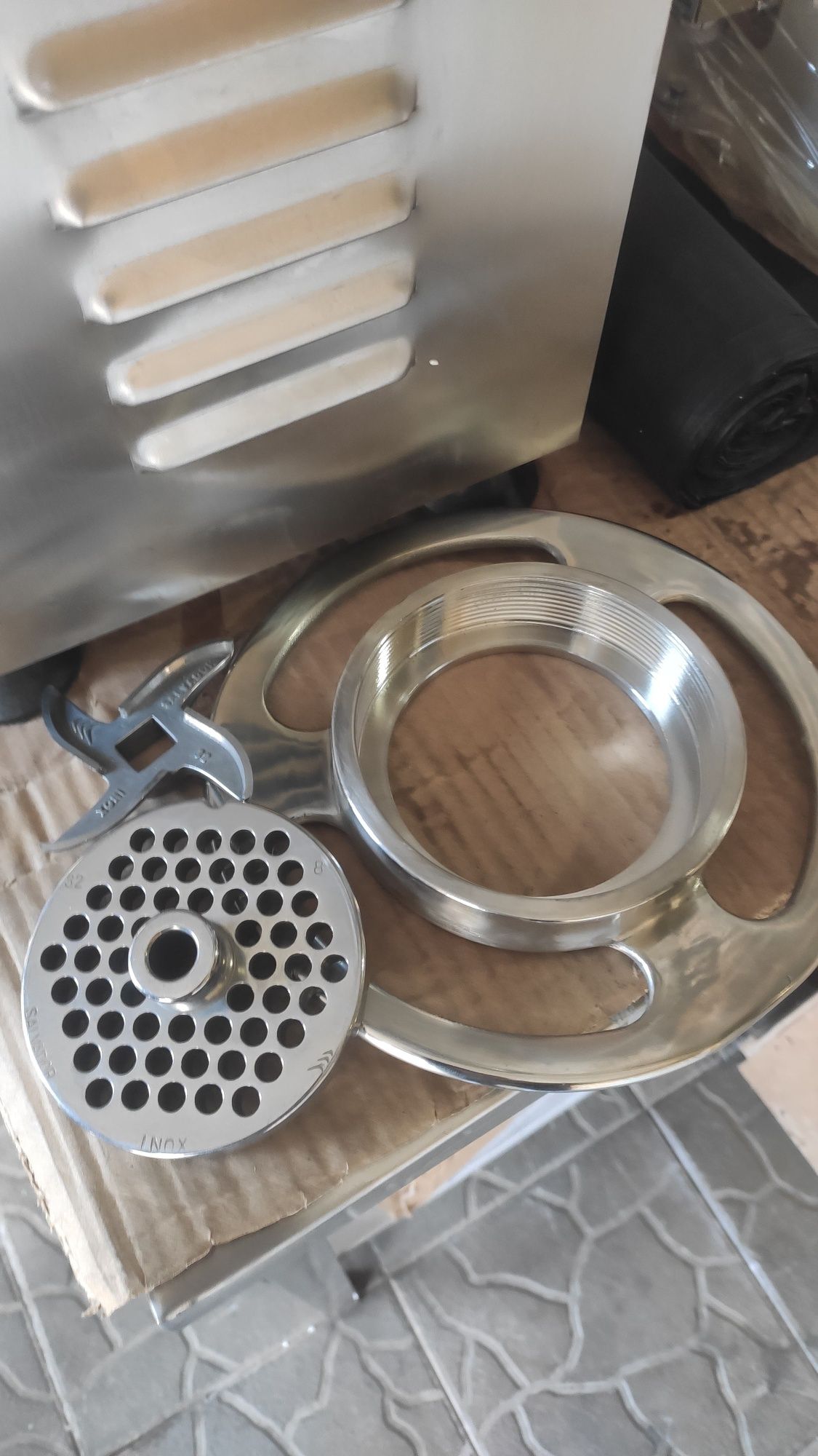 Мясорубка промышленная, м'ясорубка промислова