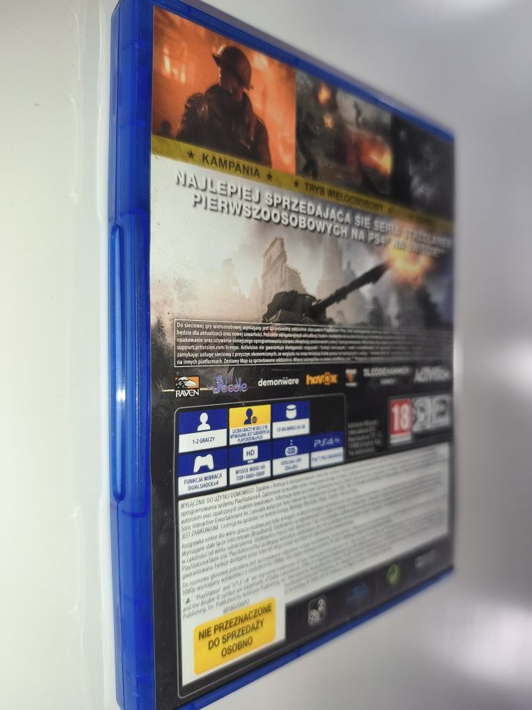 Gra Ps4 Call of Duty WWII WW II wersja PL gry PlayStation 4 Sniper GTA