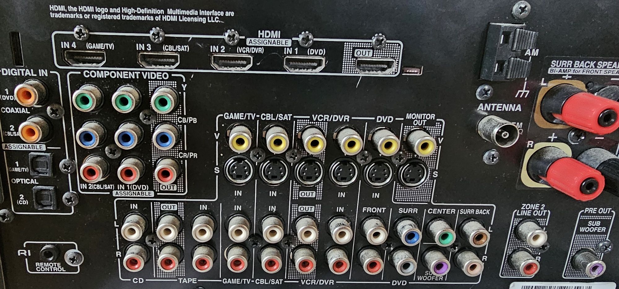 Amplificador Onkyo Tx SR 606