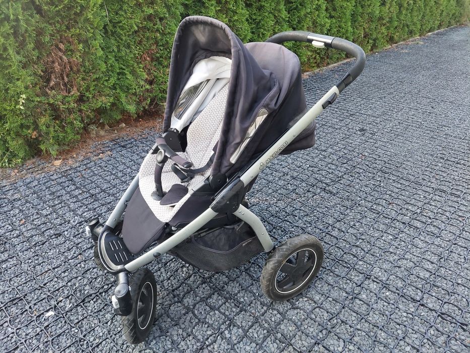 Wózek dziecięcy Maxi cosi mura 3w1 gondola, fotelik pebble spacerówka