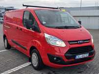 Transit Custom long. Klimatyzacja. Zabudowa. Faktura VAT-23.