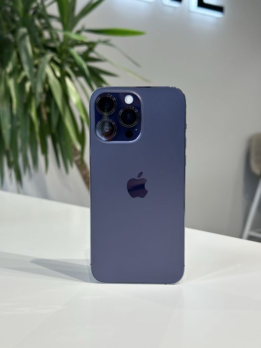 Б/у iPhone 14 Pro Max 256Gb Deep Purple E-Sim ГАРАНТИЯ/МАГАЗИН/USDT