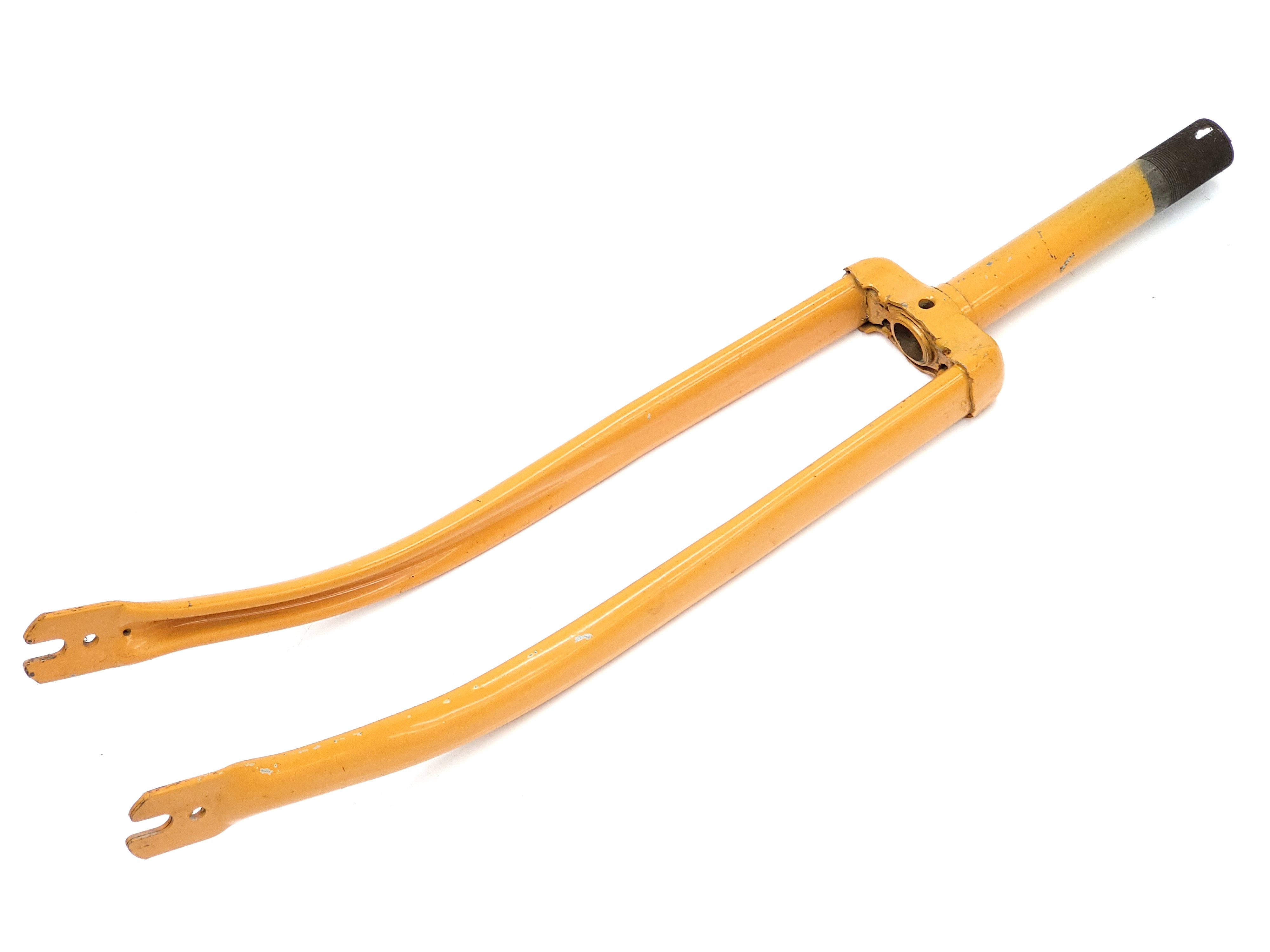 NOWY Widelec 26" Romet Tyler Universal Narcyz Malwa widełki żółte PRL