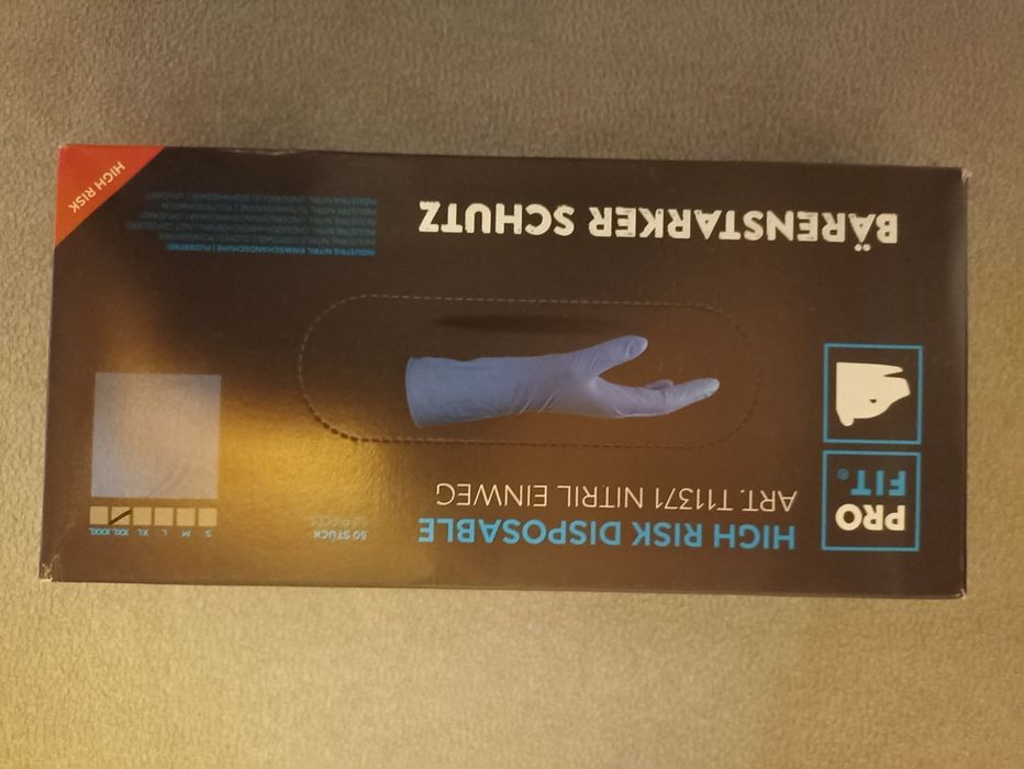 Rękawiczki jednorazowe XXL