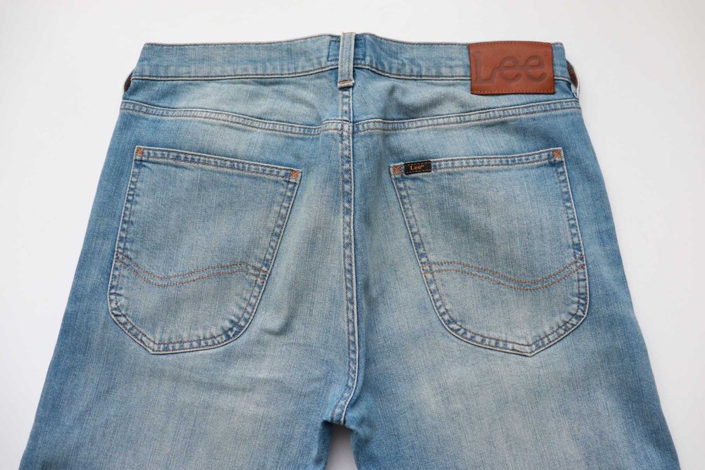 LEE LUKE W32 L32 męskie spodnie jeansy skinny slim fit