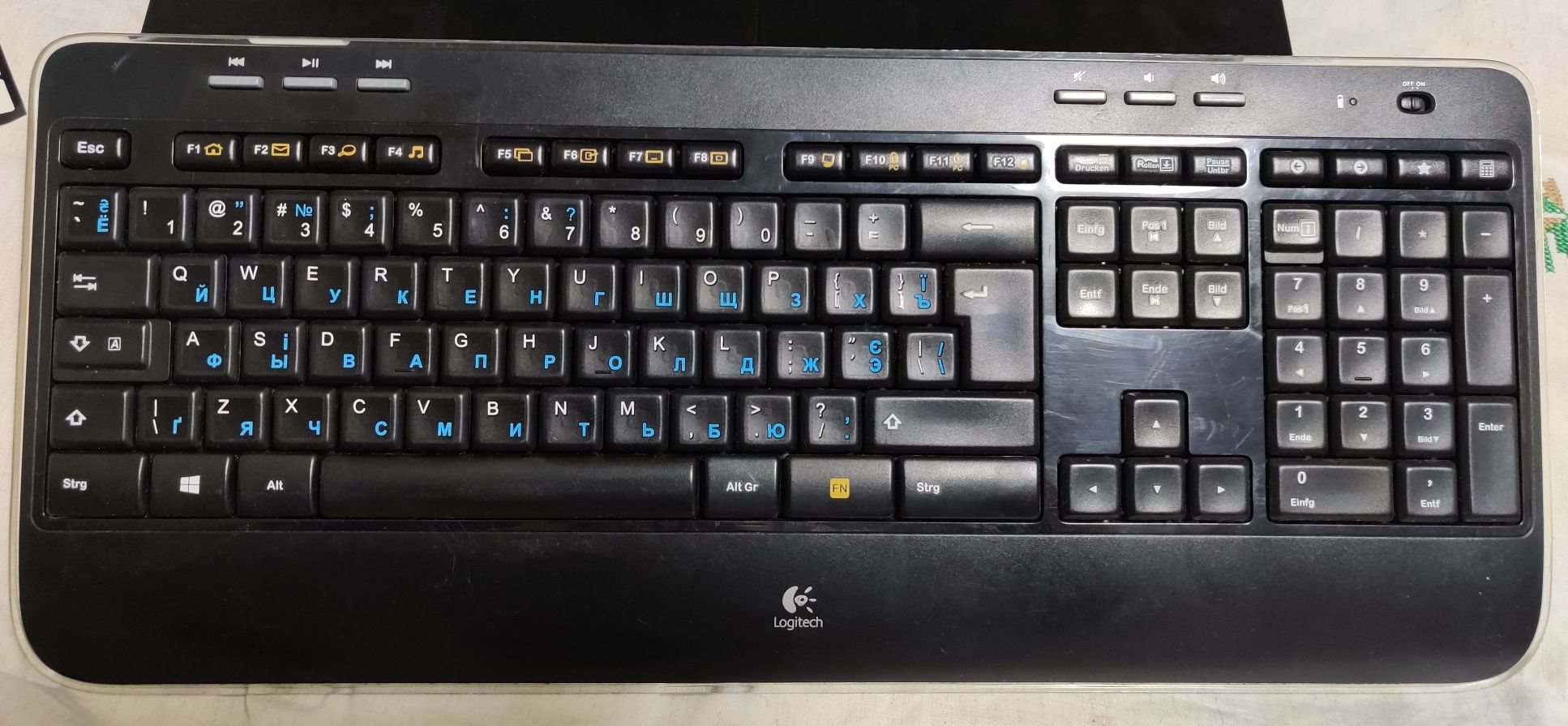 Клавиатура logitech k520