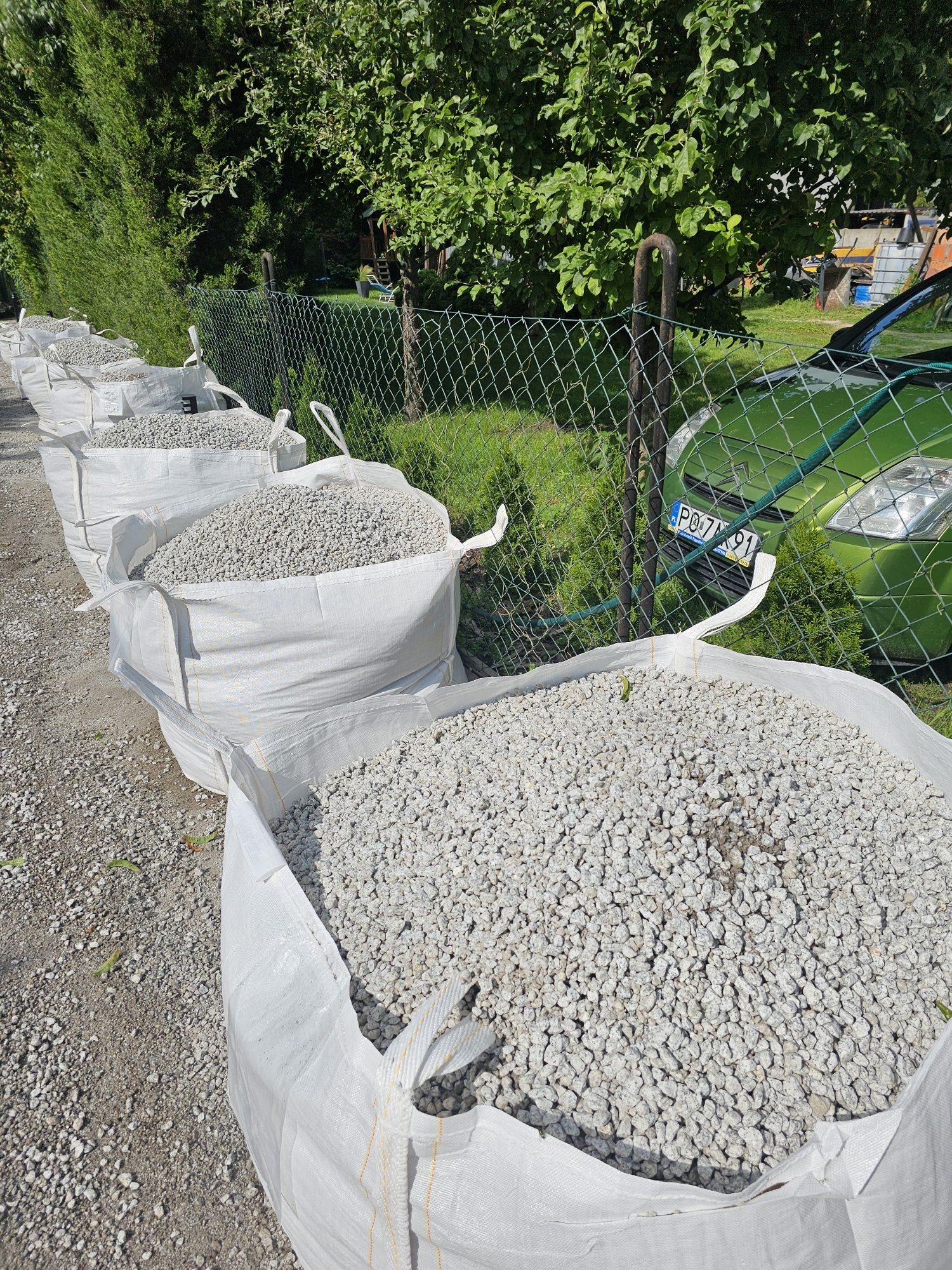 Granit grys granitowy, biały kamień, kora kamienna , kamień ogrodowy