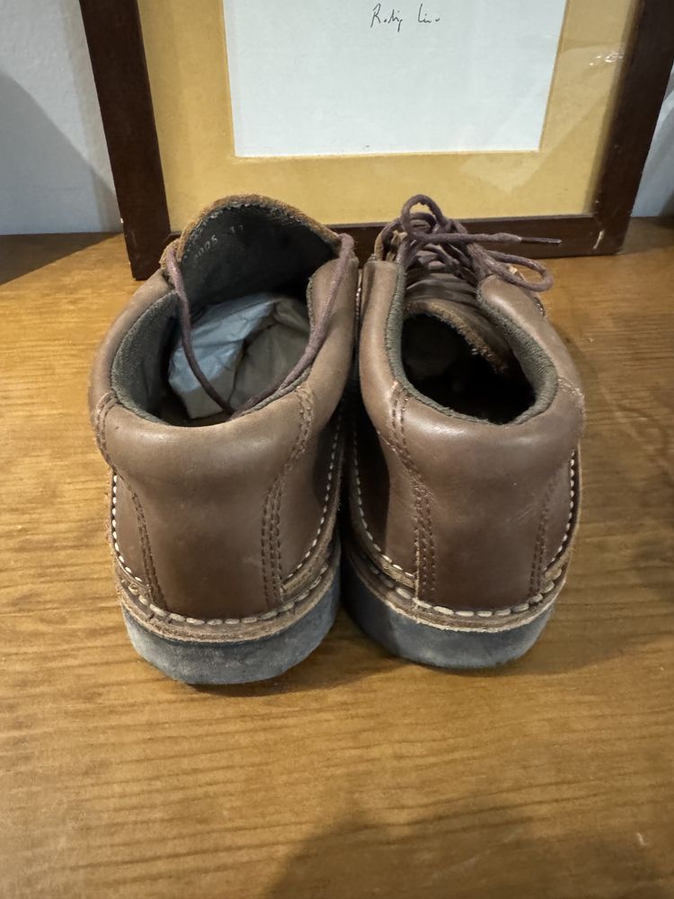 Sapatos em pele genuína - ecoway - tam. 37 unisexo