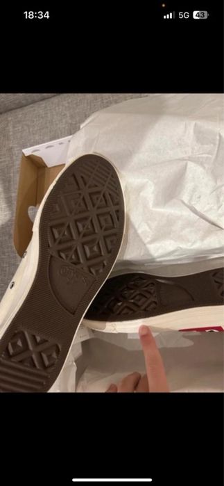 Comme des Garçons 41 1/2 novas com etiqueta