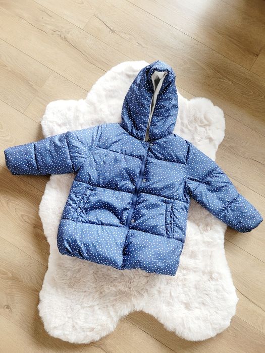 Ciepła kurtka 104 dziewczeca Smyk