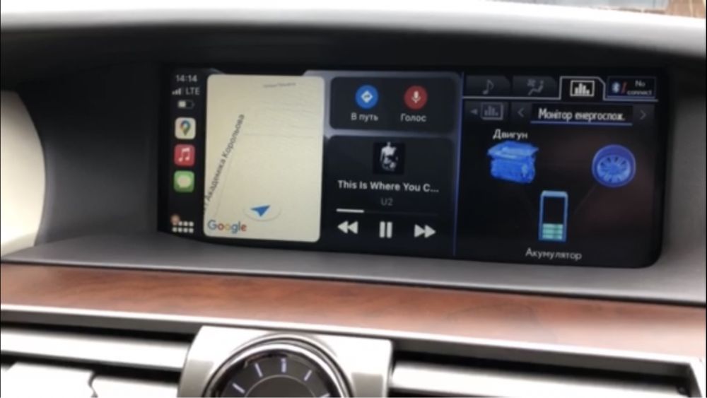 CarPlay , Android Auto в Lexus RX , ES , LS , IS