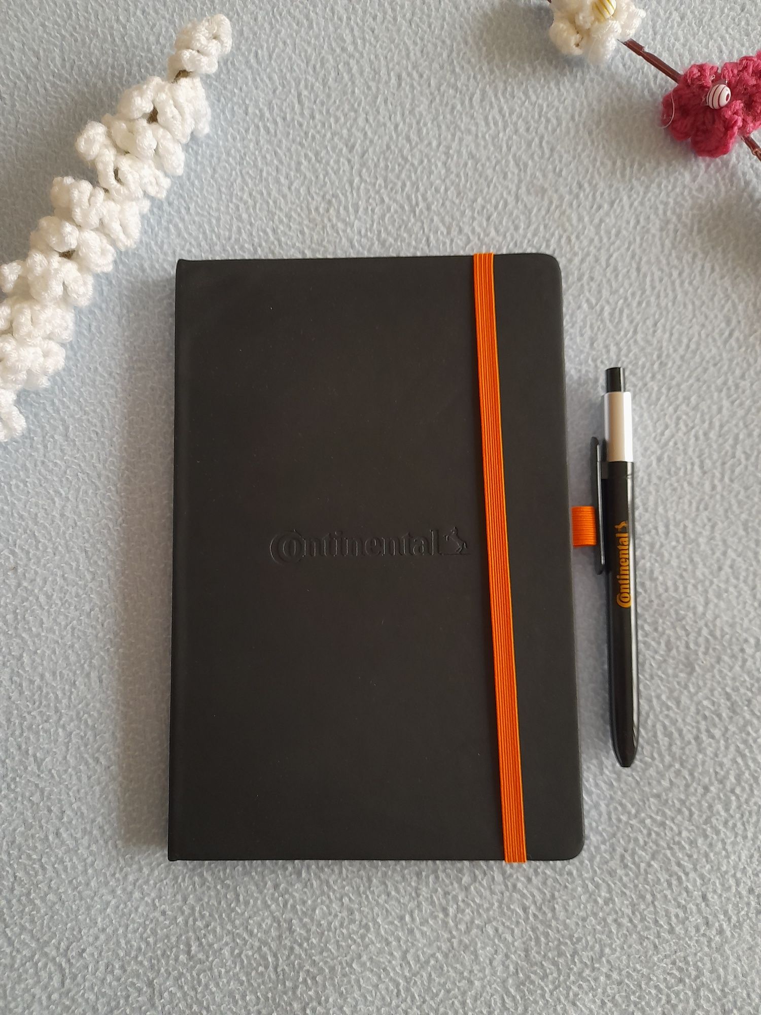 Caderno + caneta Continental