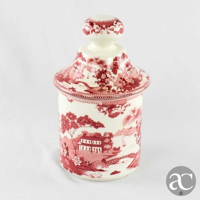 Bomboneira Potiche em Faiança decoração Empire - Progression