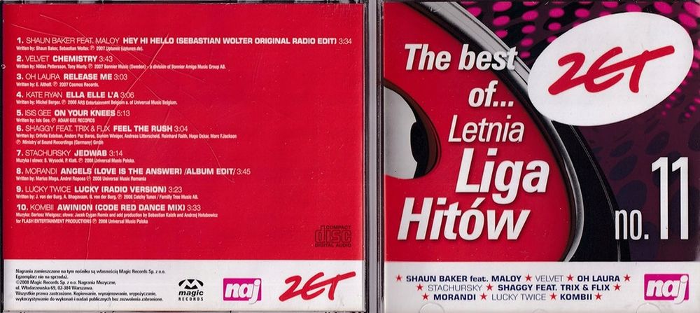 The Best Of... Letnia Liga Hitów No.11 - CD