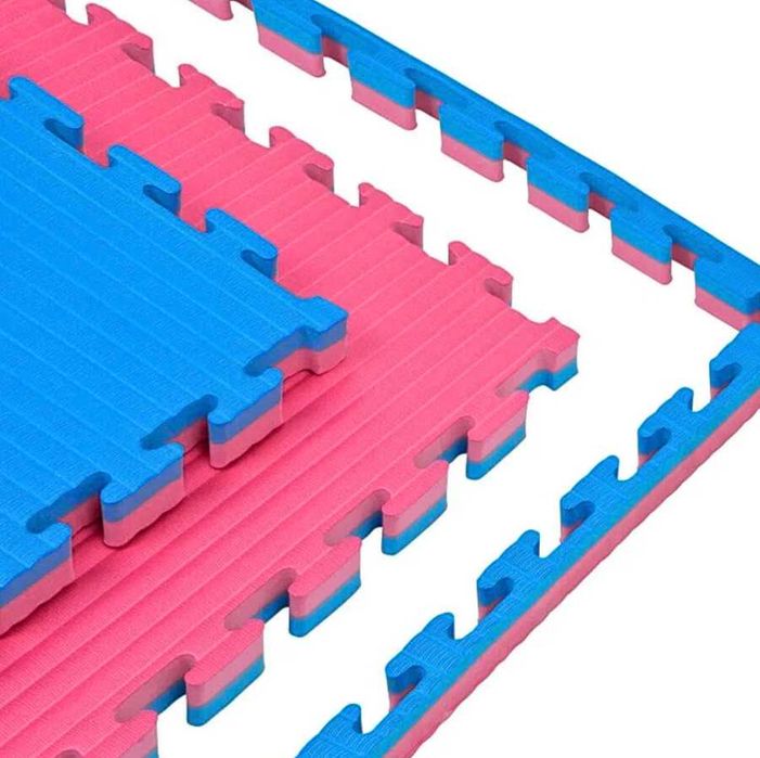 Mata piankowa puzzle 4cm 1x1m do sportów walki ćwiczeń MMA Judo Aikido