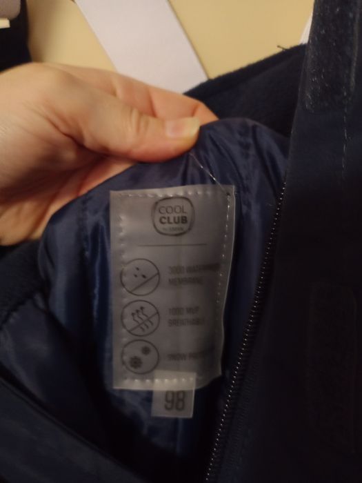 Spodnie narciarskie zimowe 98 dla chłopca