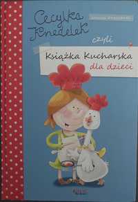Książka kucharska dla dzieci Cecylka Knedelek  500stron