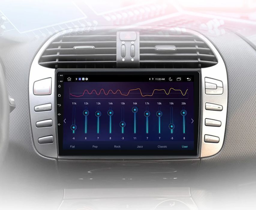 Radio dla Fiat Bravo 2007 - 2012 GPS CarPlay i Android Auto