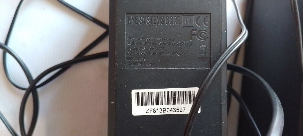 Колонки Genius sp-s110 компьютерные  для ноутбука ПК фирменные