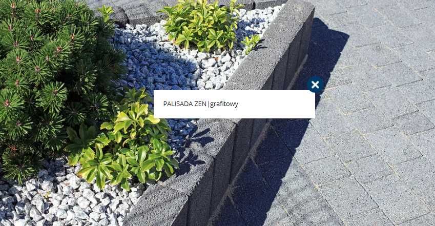 Palisada Zen, Szara i Grafitowa - Ogród, podjazd, chodnik, remont