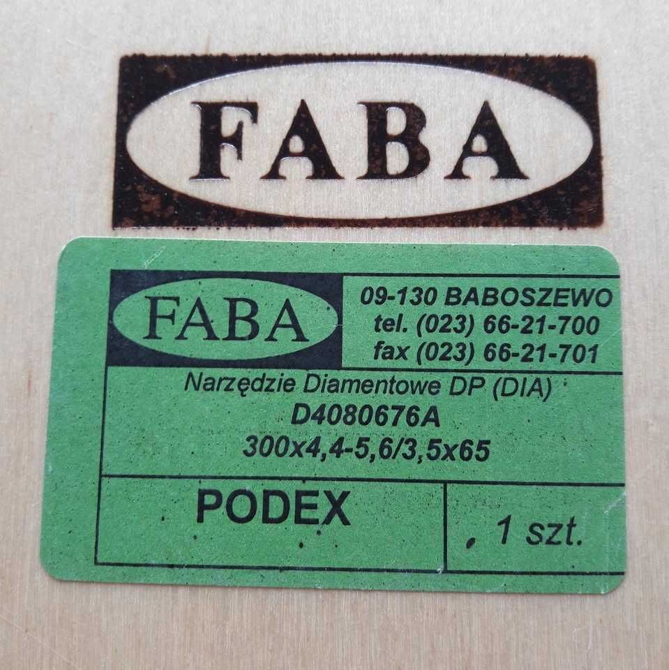 NOWE Frezy DIAMENTOWE komplet 2 szt. FABA. Frez. Wstępnego.