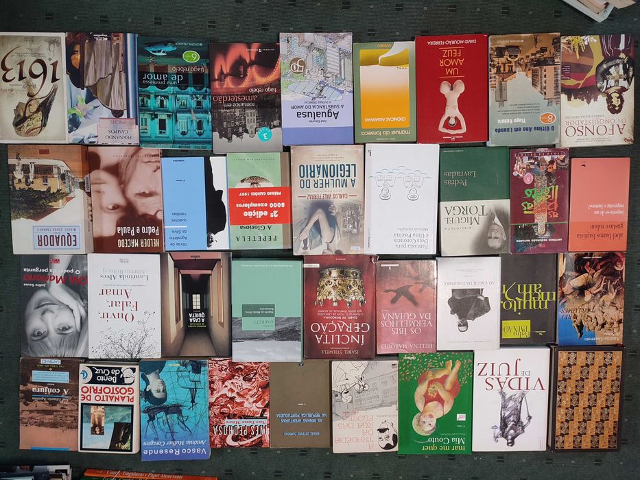 Lote Livros Best Seller Literatura Autores Portugueses e Estrangeiros