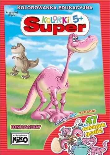 Super kolorki. Dinozaury - Krzysztof Kopeć