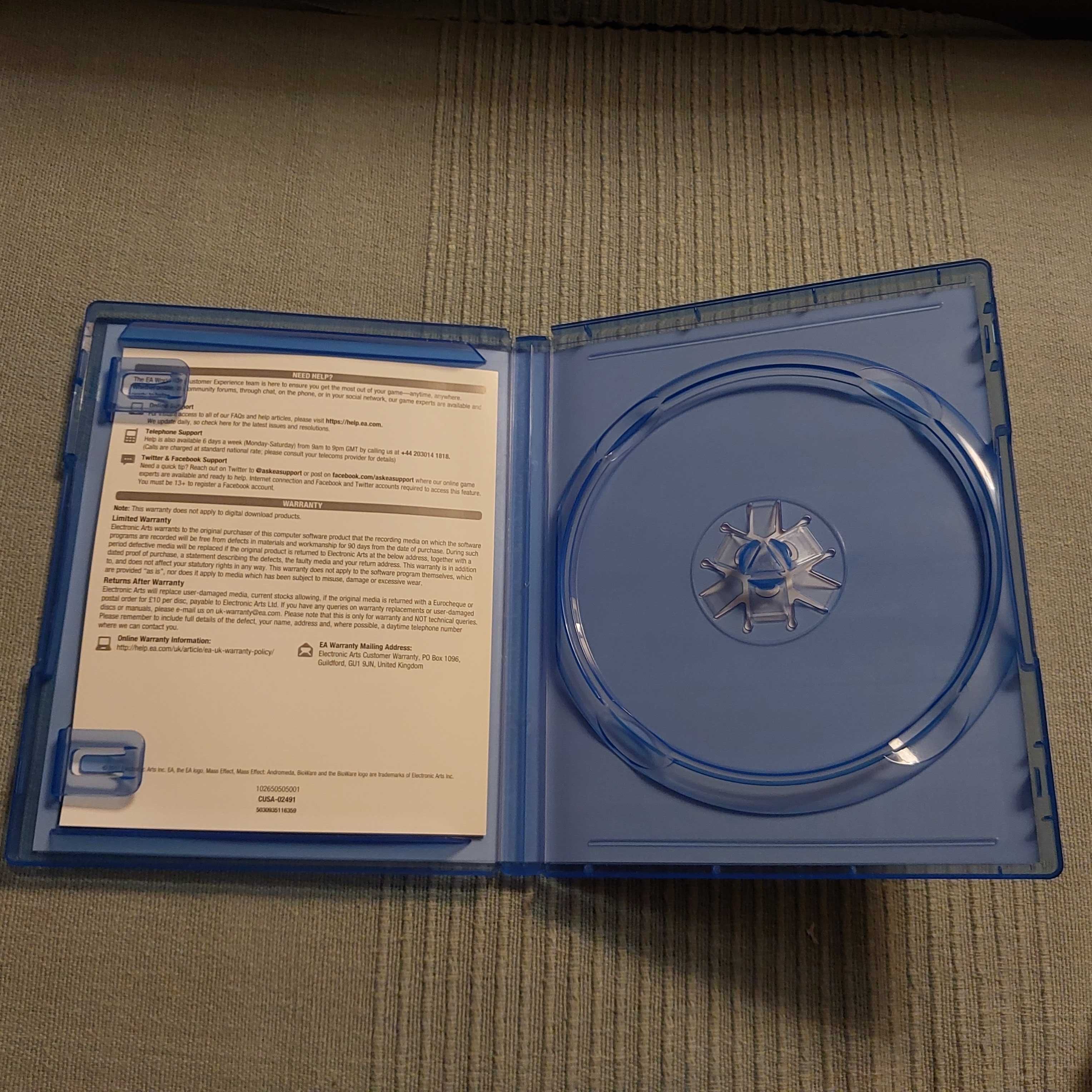 Mass Effect  ANDROMEDA gra na PS 4 (jak nowa)