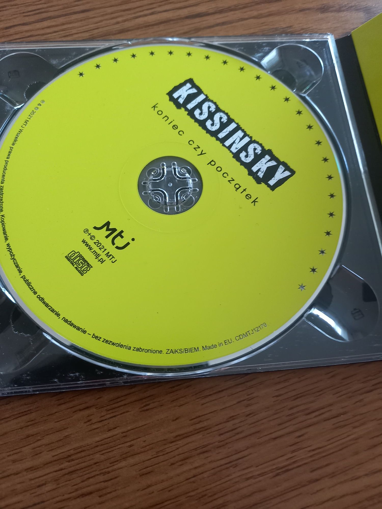 Płyty CD "Kissinsky koniec czy początek "