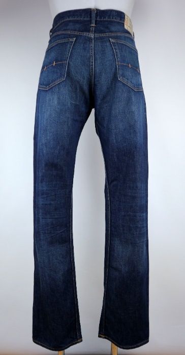 Polo Ralph Lauren Straight 650 spodnie jeansy W34 L34 pas 2 x 46 cm