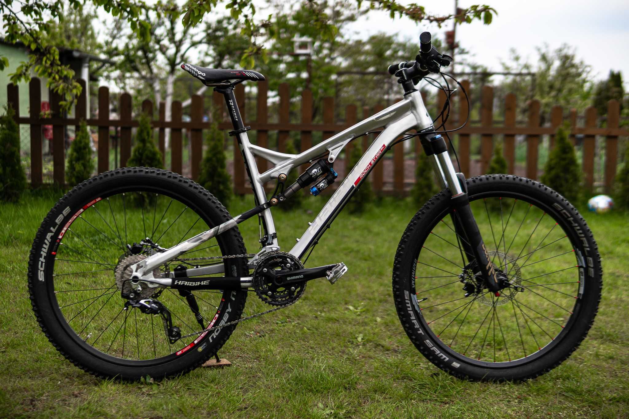 Haibike Full Fox Rock Shox Magura SLX Sztywne osie 19"