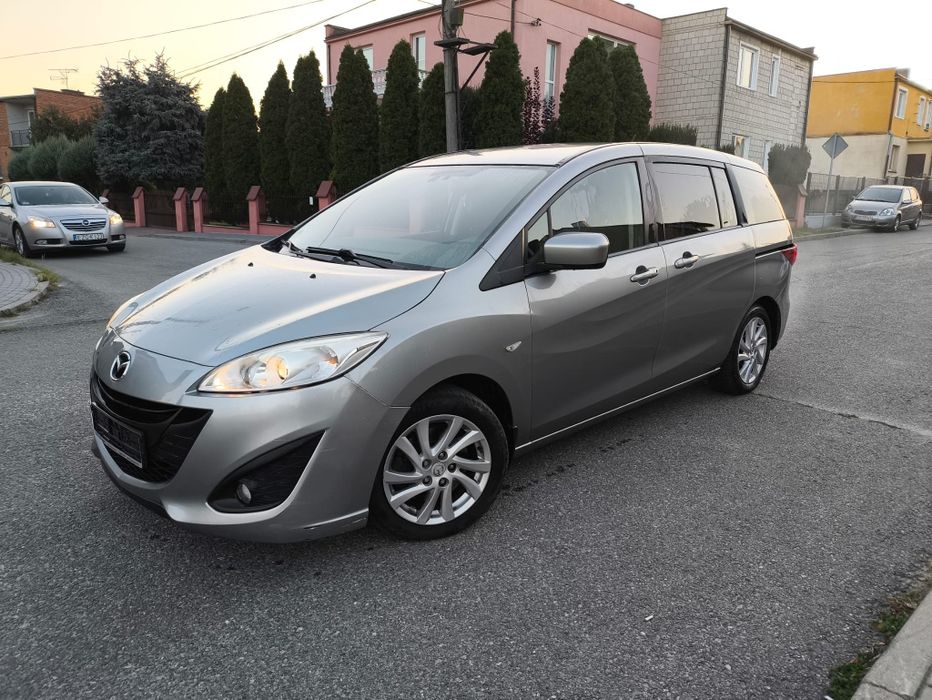 Mazda 5 1,6 diesel 7 osób navi kolor