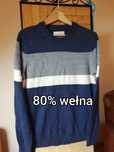 Sweter wełniany męski rozmiar M