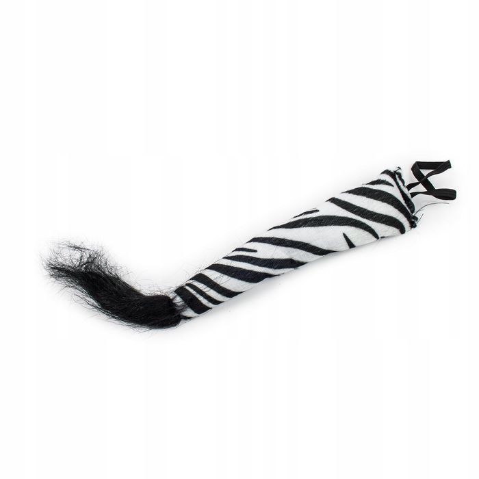 strój karnawałowy przebrania zebra kombin opaska ogon muszka 3 element