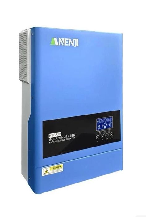 Інвертор гібридний Anenji 6.2 новий, комплект резервного живлення 5 кв