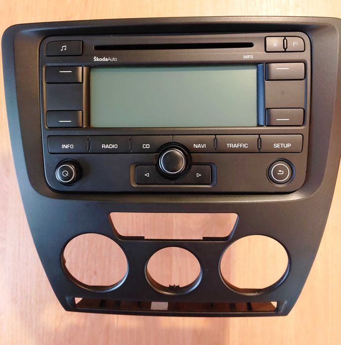 Магнітола CD, МР3, радіо АМ/FM, Skoda Oktavia ІІ (A5,2007), 1Z0035191A