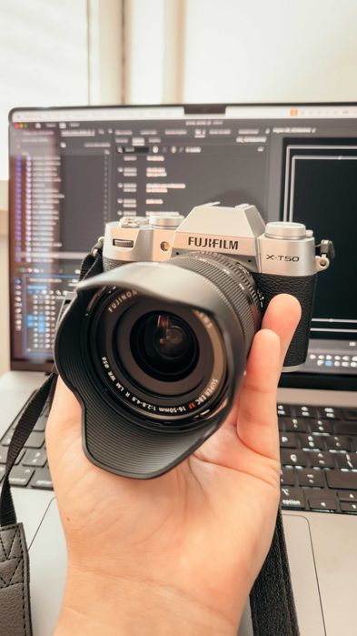 Fujifilm X-T50 - Lente 16-50 2.8-4.8 + acessórios