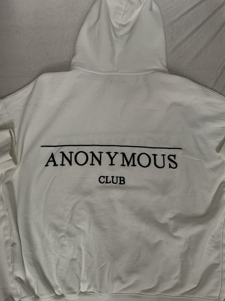 Anonymous Club White Hoodie