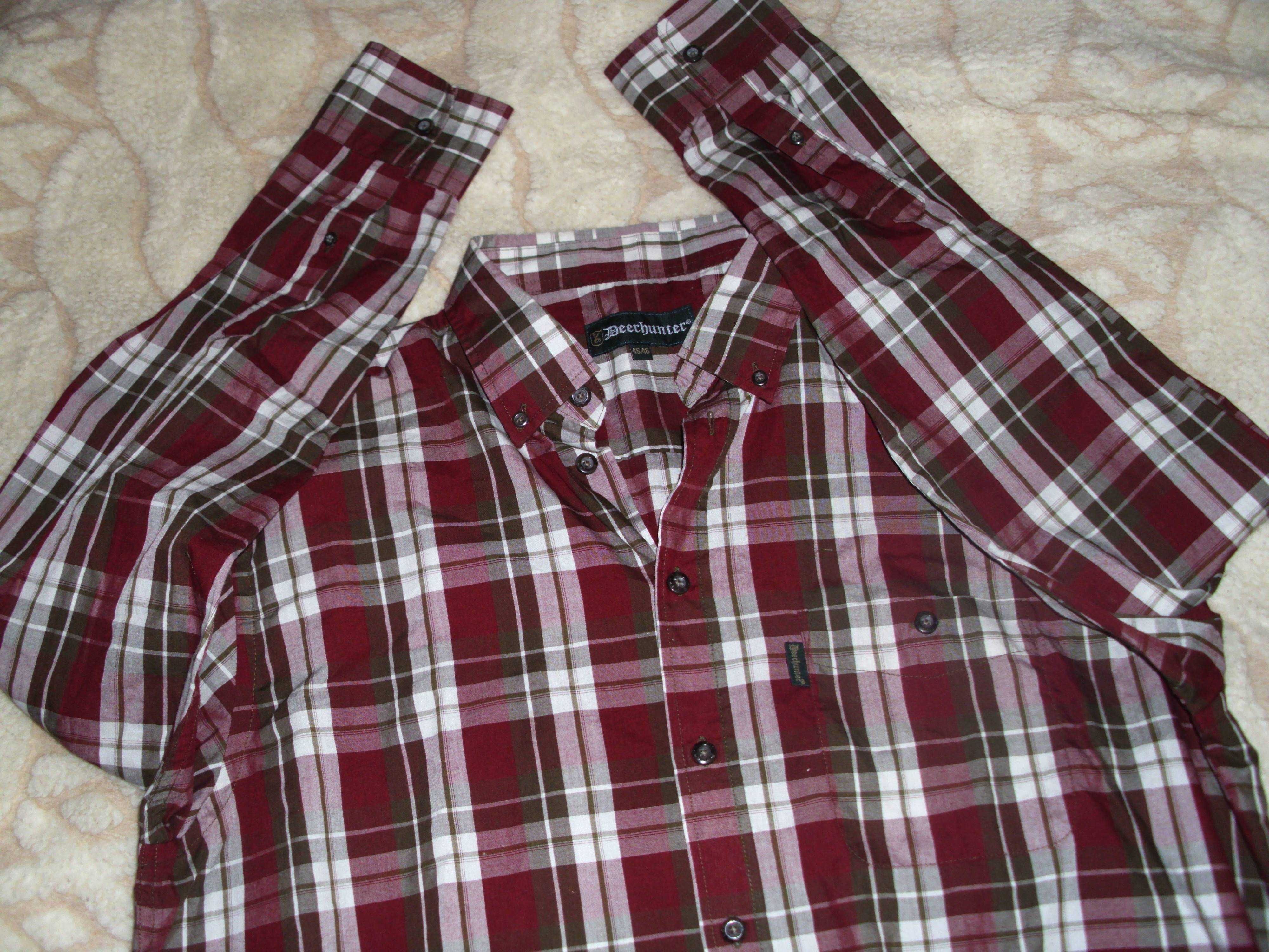 koszula DEERHUNTER długi rękaw letnia Michael Shirt XXL myśliwska