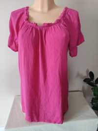 Piękna różowa bluzeczka 100% wiskoza