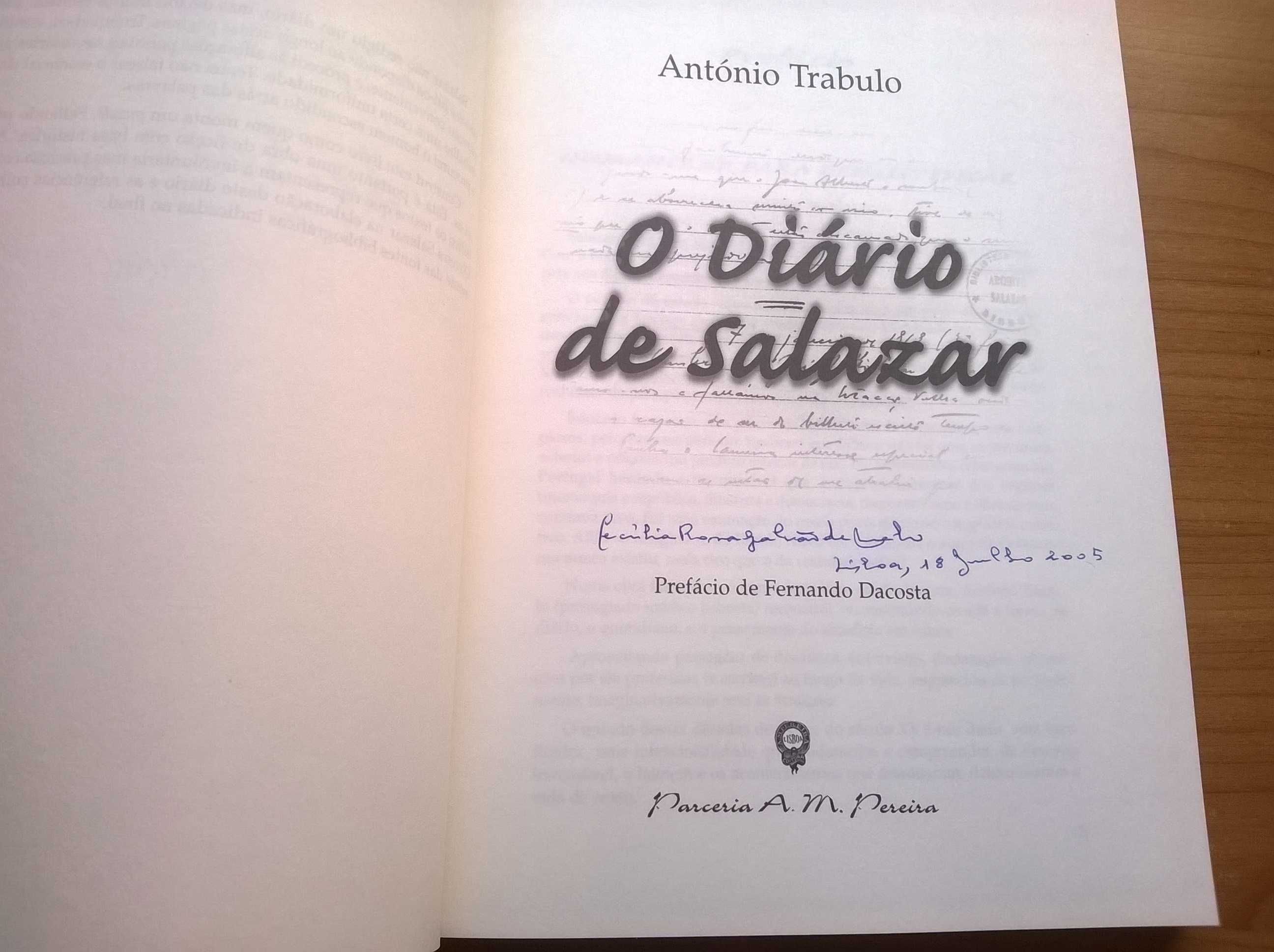 O Diário de Salazar - António Trabulo